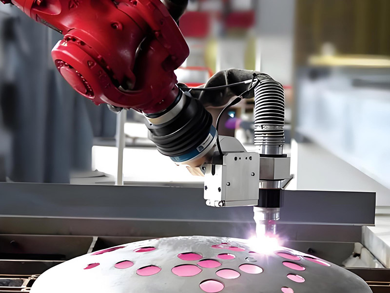 封頭開孔機(jī)器人